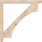 Ekena Millwork Westlake Craftsman Smooth Bracket w/ Offset Brace, Douglas Fir, 5 1/2"W x 48"D x 48"H BKT0604X48X48WTL04SDF - alternate 3